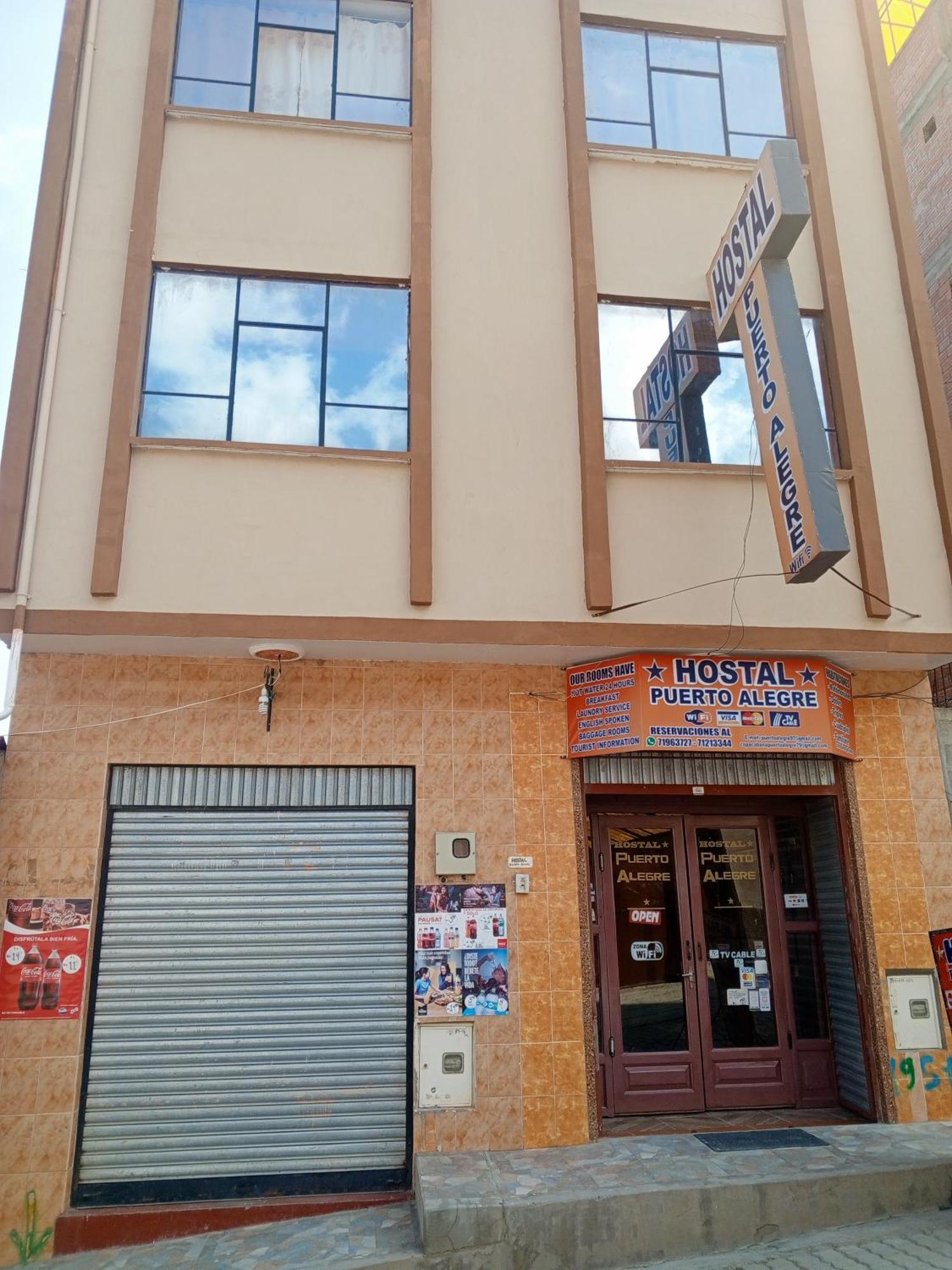 Hostal Puerto Alegre Copacabana  Exterior foto